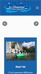 Mobile Screenshot of location-canoe-ardeche-chassezac.com